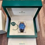 Rolex Submariner Oyster Perpetual Date 40 Steel and Yellow Gold 116613LB Blue Ceramic Random Dial Bluesy