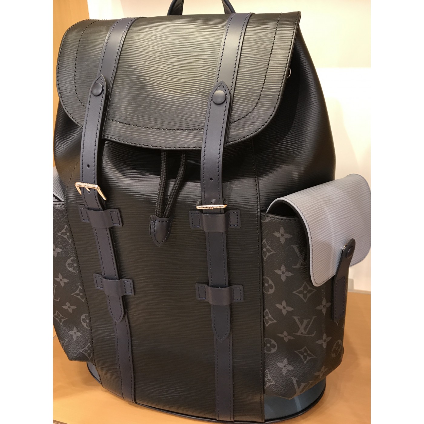 LOUIS VUITTON Epic Christopher PM Backpack Bag M53424
