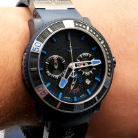 Ulysse Nardin Voyage Bleu Chronograph Limited Edition 353-98