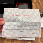 Chopard Miglia Tycoon Series Steel Black Chronograph Watch 16/8961