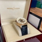 Ulysse Nardin Collection Maxi Marine 41 Chronograph Rose Gold 356-66