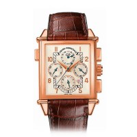 Girard Perregaux Vintage 1945 XXL Chronograph GMT Rose Gold 25975-52-111-BAED