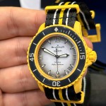Blancpain x Swatch "Pacific Ocean" 42 Yellow SO35P100