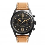 Bell & Ross BR 126 Heritage Chronograph Automatic 42 Black Dial Ref. BR 126-94-SC
