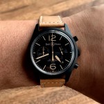 Bell & Ross BR 126 Heritage Chronograph Automatic 42 Black Dial Ref. BR 126-94-SC