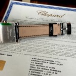 Chopard Happy Sport II Square Diamonds Rose Gold Mother of Pearl Dial Ref. 278497-9002