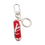 Louis Vuitton x Supreme x Victorinox Collaboration Pocket Knife Key Ring Red/White SV MP2070