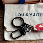 Louis Vuitton x Supreme x Victorinox Collaboration Pocket Knife Key Ring Red/White SV MP2070