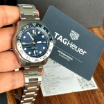 TAG Heuer Aquaracer 43 Professional 300 GMT Blue and White Ceramic Ref. WBP2010.BA0632
