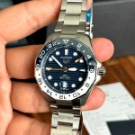 TAG Heuer Aquaracer 43 Professional 300 GMT Blue and White Ceramic Ref. WBP2010.BA0632