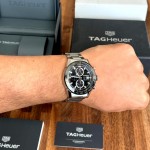TAG Heuer Carrera Calibre Heuer 01 Automatic Chronograph 43 Ceramic Ref. CAR201Z.BA0714
