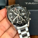 TAG Heuer Carrera Calibre Heuer 01 Automatic Chronograph 43 Ceramic Ref. CAR201Z.BA0714