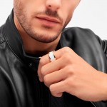 Кольцо Bvlgari B.zero1 белая керамика, розовое золото 750 (размер: 17) Кольцо Bvlgari B.zero1 белая керамика, розовое золото 750 (размер: 17)