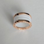 Кольцо Bvlgari B.zero1 белая керамика, розовое золото 750 (размер: 17) Кольцо Bvlgari B.zero1 белая керамика, розовое золото 750 (размер: 17)