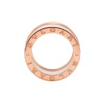 Кольцо Bvlgari B.zero1 белая керамика, розовое золото 750 (размер: 17) Кольцо Bvlgari B.zero1 белая керамика, розовое золото 750 (размер: 17)