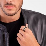 Кольцо Bvlgari B.zero1 черная керамика, розовое золото 750 Кольцо Bvlgari B.zero1 черная керамика, розовое золото 750