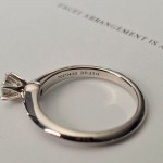 Кольцо Tiffany & Co Solitaire 0,23 Ct Кольцо Tiffany & Co Solitaire 0,23 Ct