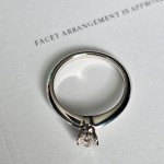 Кольцо Tiffany & Co Solitaire 0,23 Ct Кольцо Tiffany & Co Solitaire 0,23 Ct