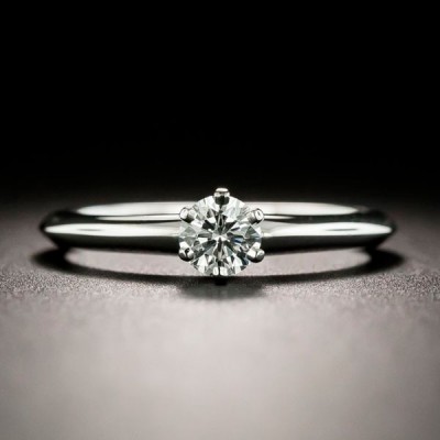 Кольцо Tiffany & Co Solitaire 0,23 Ct