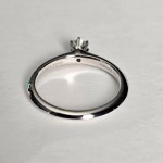 Кольцо Tiffany & Co Solitaire с бриллиантом 0,18 Ct. Кольцо Tiffany & Co Solitaire с бриллиантом 0,18 Ct.