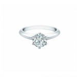 Кольцо Tiffany & Co Solitaire с бриллиантом 0,18 Ct. Кольцо Tiffany & Co Solitaire с бриллиантом 0,18 Ct.
