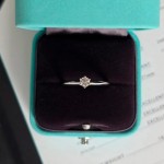 Кольцо Tiffany & Co Solitaire с бриллиантом 0,18 Ct. Кольцо Tiffany & Co Solitaire с бриллиантом 0,18 Ct.