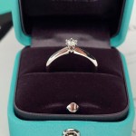 Кольцо Tiffany & Co Solitaire с бриллиантом 0,18 Ct. Кольцо Tiffany & Co Solitaire с бриллиантом 0,18 Ct.
