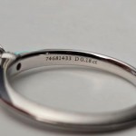 Кольцо Tiffany & Co Solitaire с бриллиантом 0,18 Ct. Кольцо Tiffany & Co Solitaire с бриллиантом 0,18 Ct.