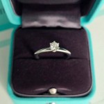 Кольцо Tiffany & Co Solitaire с бриллиантом 0,22 Ct. Кольцо Tiffany & Co Solitaire с бриллиантом 0,22 Ct.