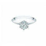 Кольцо Tiffany & Co Solitaire с бриллиантом 0,22 Ct. Кольцо Tiffany & Co Solitaire с бриллиантом 0,22 Ct.