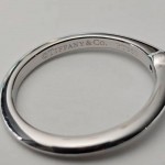 Кольцо Tiffany & Co Solitaire с бриллиантом 0,22 Ct. Кольцо Tiffany & Co Solitaire с бриллиантом 0,22 Ct.