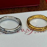 Оригинальные Кольца Carrera & Carrera Bamboo Ring Yellow and White Gold 18k Оригинальные Кольца Carrera & Carrera Bamboo Ring Yellow and White Gold 18k