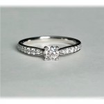 Кольцо Tiffany & Co Solitaire с бриллиантом 0,27 Ct.