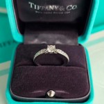 Кольцо Tiffany & Co Solitaire с бриллиантом 0,27 Ct.