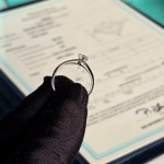 Кольцо Tiffany & Co Solitaire с бриллиантом 0,33 Ct