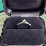 Кольцо Tiffany & Co Solitaire с бриллиантом 0,26 Ct.