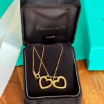 Подвеска Tiffany Double Hearts Gold Оригинал Подвеска Tiffany Double Hearts Gold Оригинал