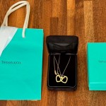 Подвеска Tiffany Double Hearts Gold Оригинал Подвеска Tiffany Double Hearts Gold Оригинал